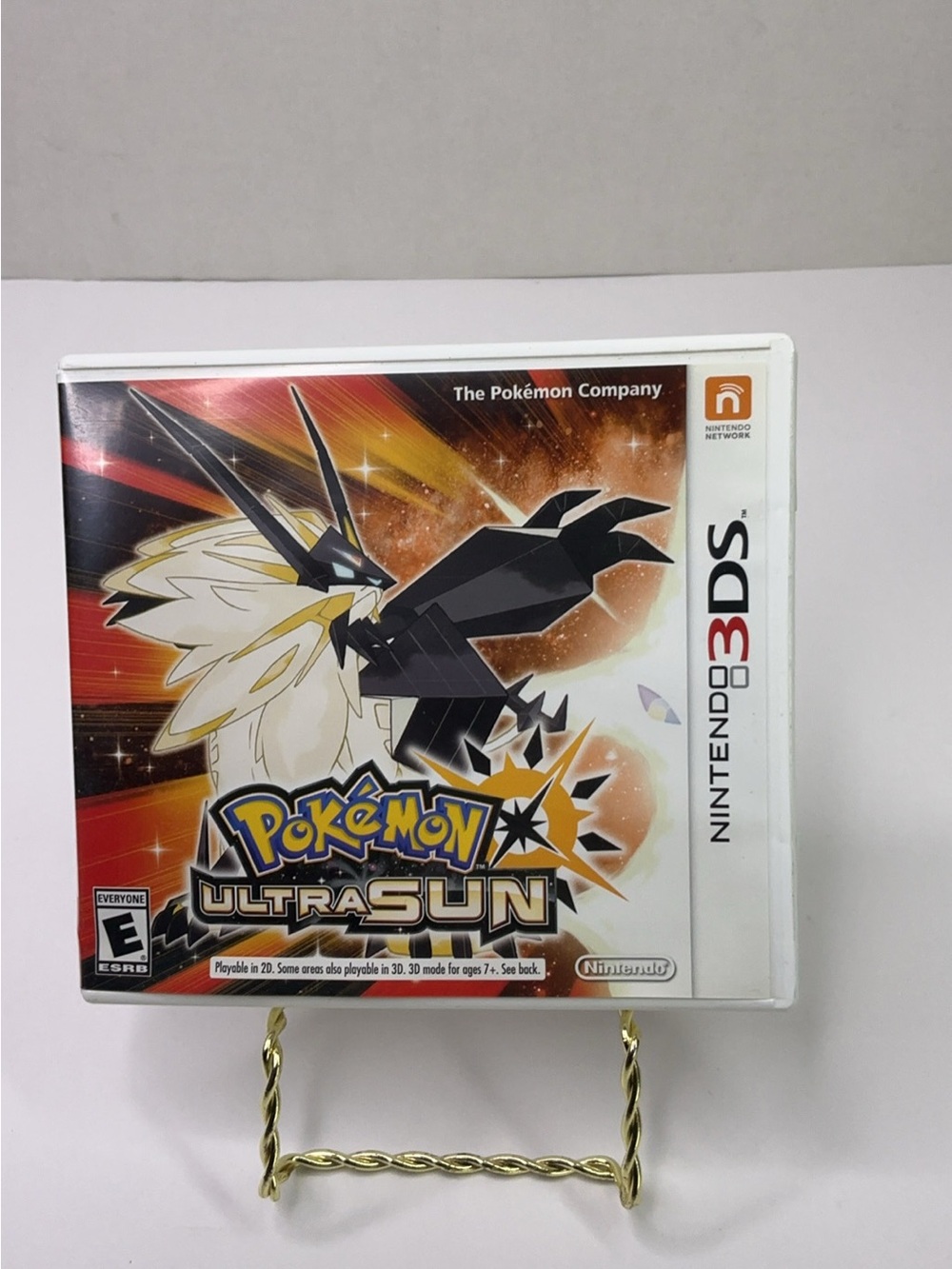 Pokémon Ultra Sun for the Nintendo 3DS.